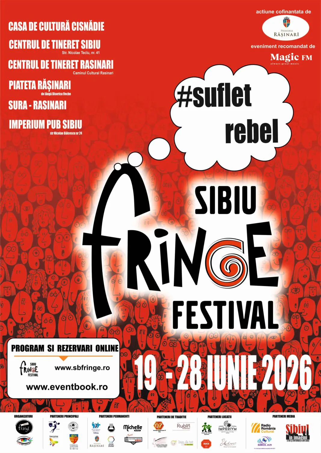 Suflet Rebel la Sibiu: Festivalul care transformă șurile și pub-urile din mărginime în scene de teatru, la a 21-a ediție