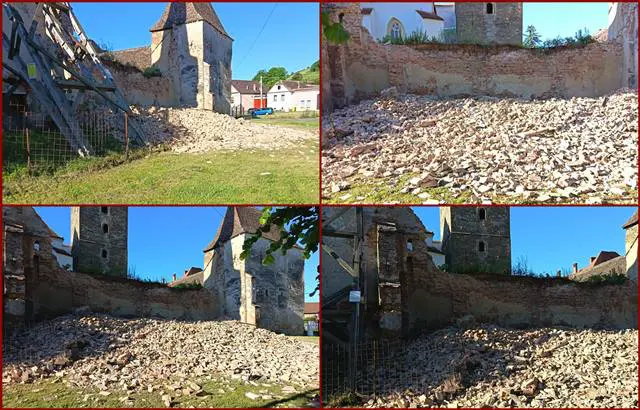 DEZASTRU! Lăcaș de cult în MARE PERICOL! Reacție fulger de la Ministerul Culturii