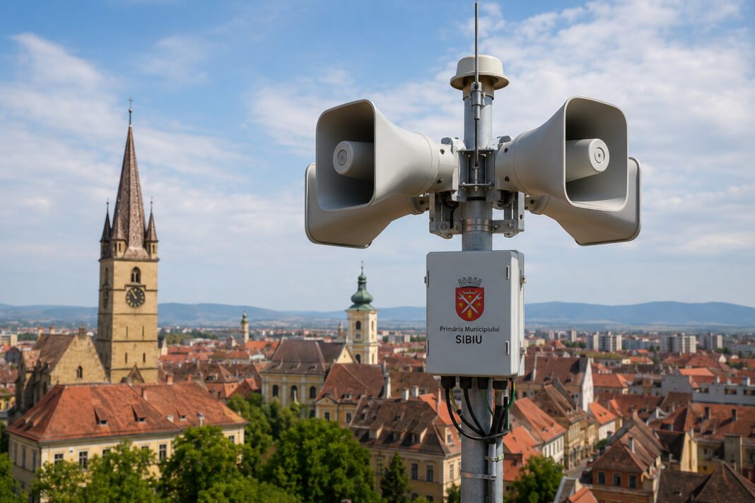 Schimbare majoră în Sibiu: Sirenele din oraș primesc „creier” electronic. Ce vor putea face în caz de cutremur sau dezastru Schimbare majoră în Sibiu: Sirenele din oraș primesc „creier” electronic. Ce vor putea face în caz de cutremur sau dezastru