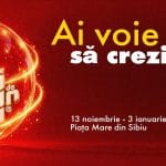 Afiș Târgul de Crăciun din Sibiu, Piața Mare