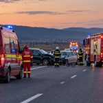 Echipaje SMURD intervin la accident rutier pe autostradă