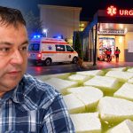 Bărbat, brânză și intrarea la Urgențe