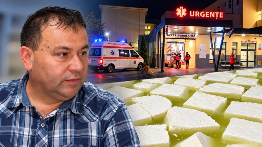 Bărbat, brânză și intrarea la Urgențe